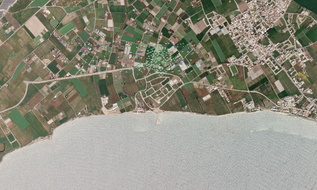 Land in Kiti - view 1